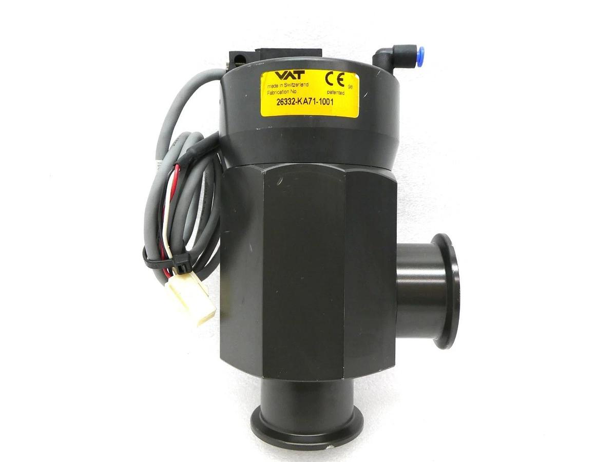 Used VAT 26332-KA71-1001 Angle Isolation Valve with Sensor TEL 1D86-003558-16 Used