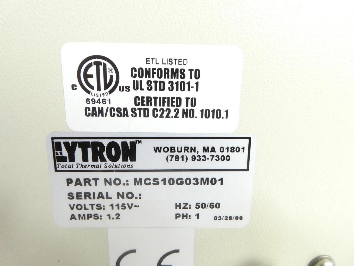 Lytron Total Thermal Solutions MCS10603-M01 Modular Cooling System New Surplus