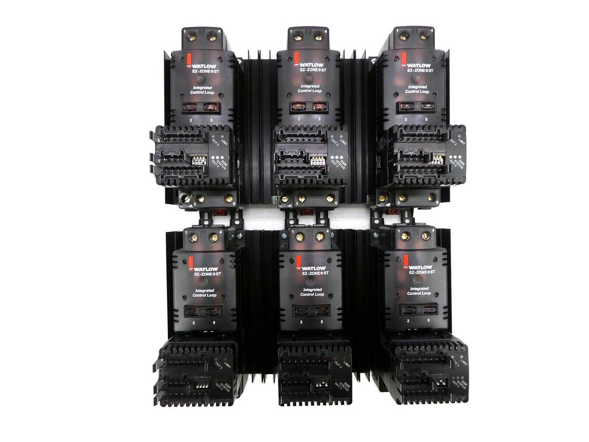 Used Watlow STCL-F3AS-CAAA Solid State Controller EZ-ZONE Reseller Lot of 6 Working