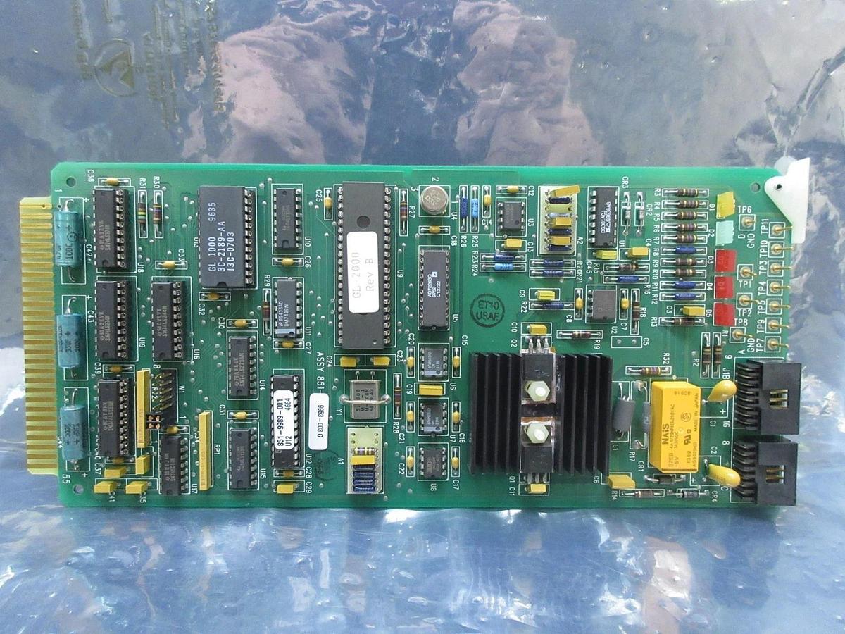 Used SVG Silicon Valley Group 851-9953-003 Processor PCB Card Rev. G ASML 90S Used