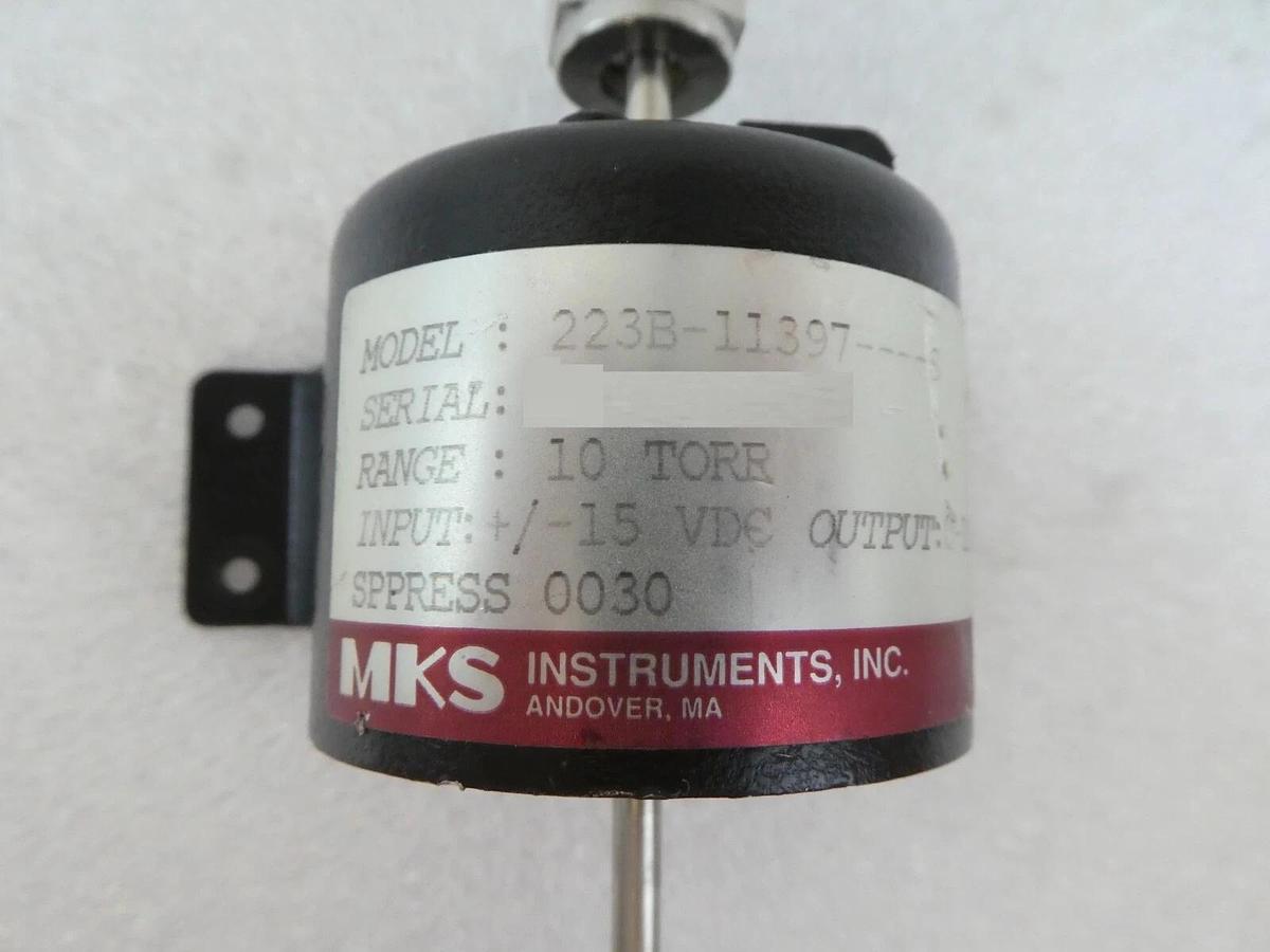 Used MKS Instruments 223B-11397----S Baratron 4VCR 3/16" Novellus 27-00159-00 Working