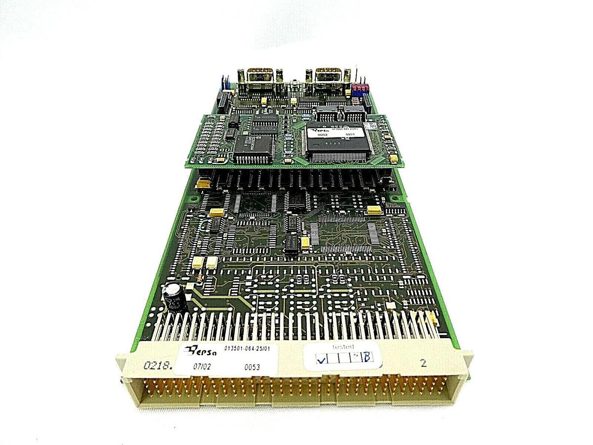 Used Brooks Automation 013501-064-25/01 Interface Board PCB 013501-061-25/01 Working