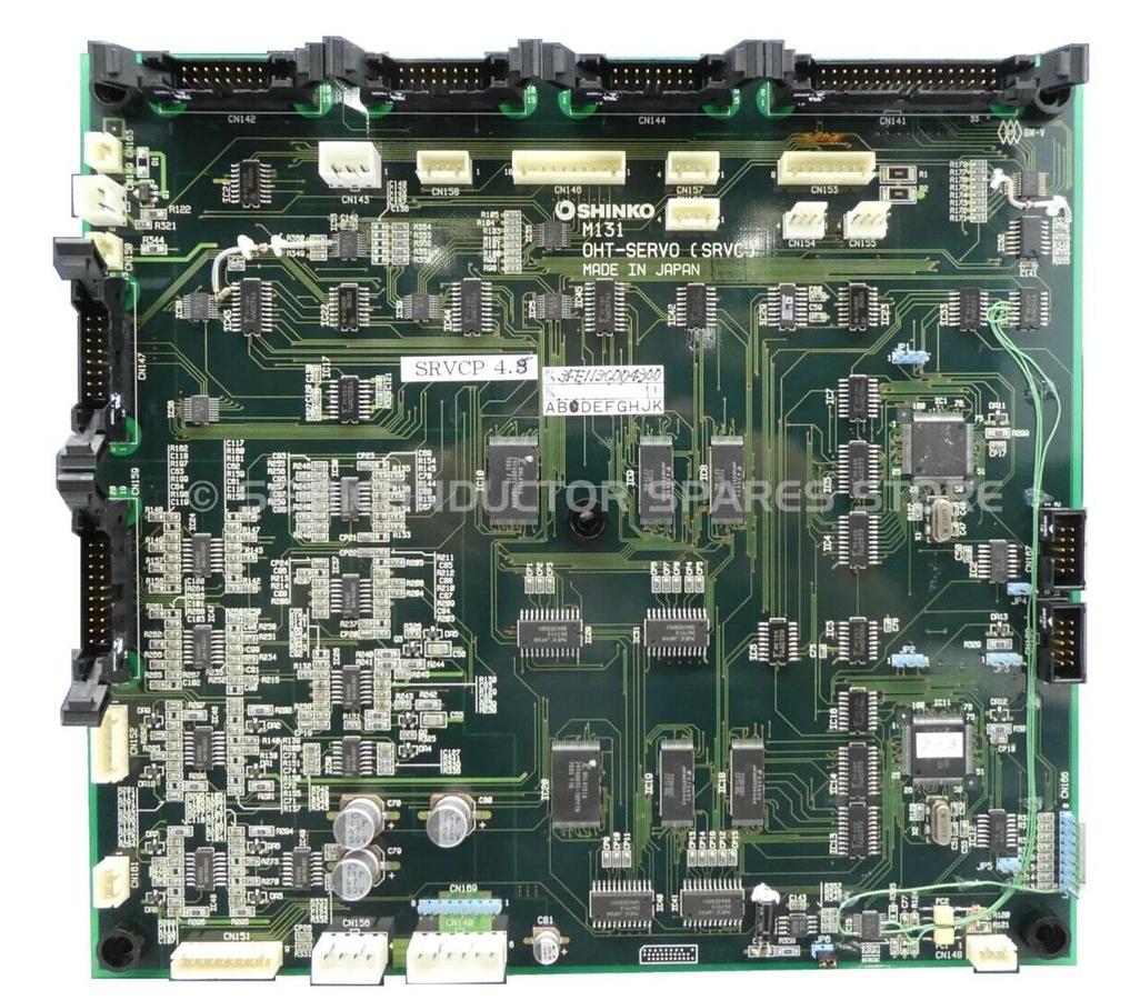 Used Shinko Electric 3FE113C004300 PCB OHT-SERVO (SRVC) M131 SRVCP 4.5 Ver. 2-3 Spare