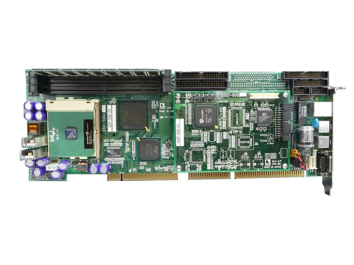 Used DUX ADP-506-22 SBC Single Board Computer PCB Card 2001-506A ADP-600-01 Untested