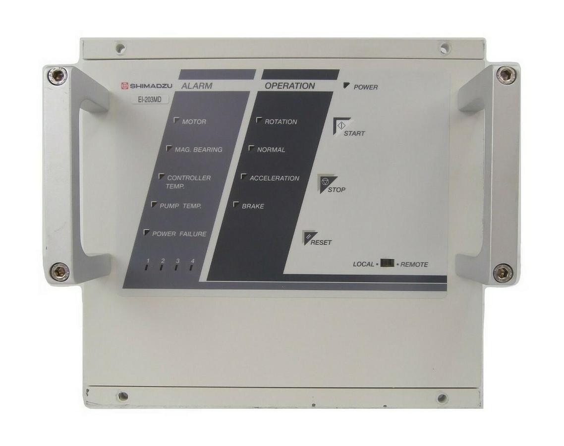 Used TMP Shimadzu EI-203MD Turbomolecular Pump Controller Turbo Tested Working