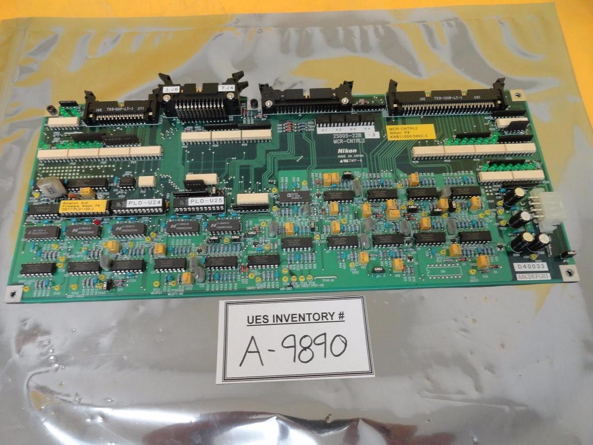 Used Nikon 2S005-228-3 Relay Control Board PCB MCR-CNTRL2 Optistation 7 Used Working