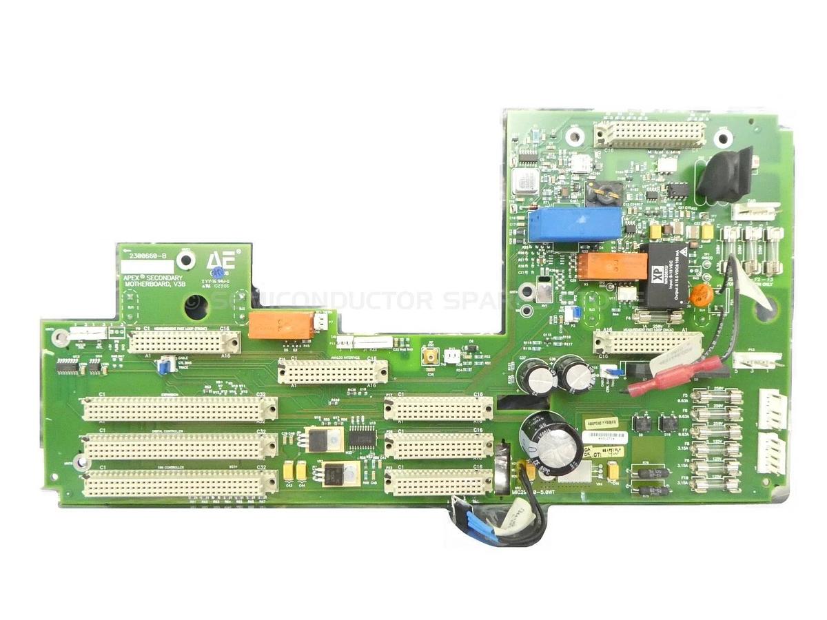 Used AE Advanced Energy 2300660-B Secondary Motherboard PCB V3B APEX 5513 Working