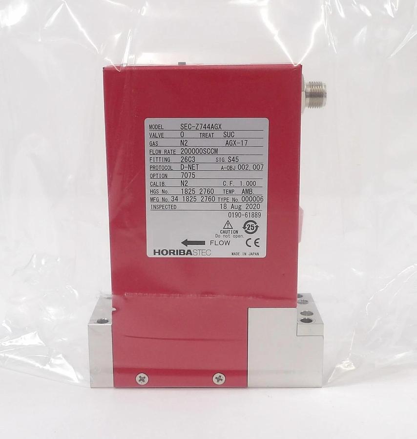 Horiba STEC SEC-Z744AGX Mass Flow Controller MFC Z700 AMAT 0190-61889 New Spare