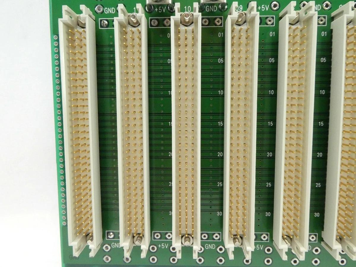 Used SRC SVB-12MVE Backplane PCB VME BUS BACK BOARD JEOL JWS-2000 SEM Working Spare
