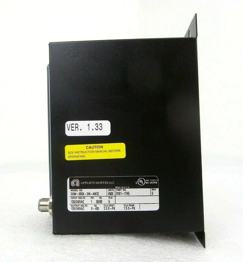Used AMAT Applied Materials 9101-145 Servo Drive DDM-005X-DN-AM2 Centura Working