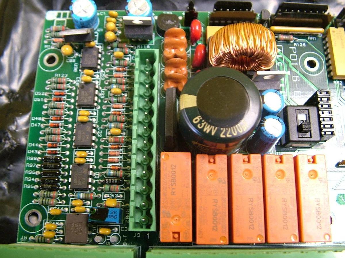 Used Alcatel Adixen P0176-D Turbomolecular Pump Control Board PCB P0180-A Working