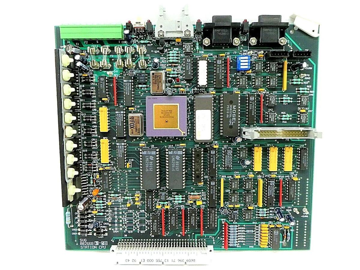 Used SVG Silicon Valley Group 80266B3-01 Stack Bake Station CPU PCB Card 90S Working