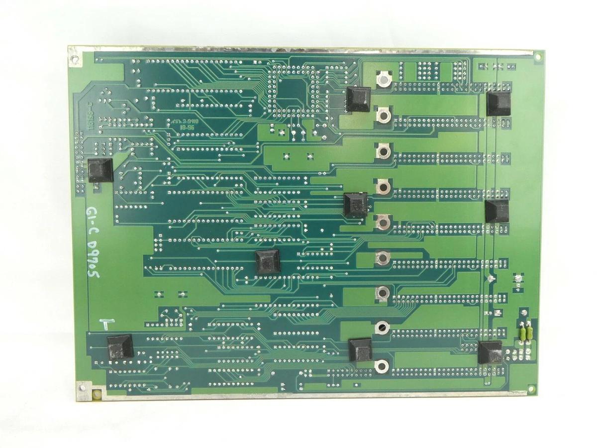 Used Brooks Automation 116199 Interface Board Backplane PCB Working Surplus