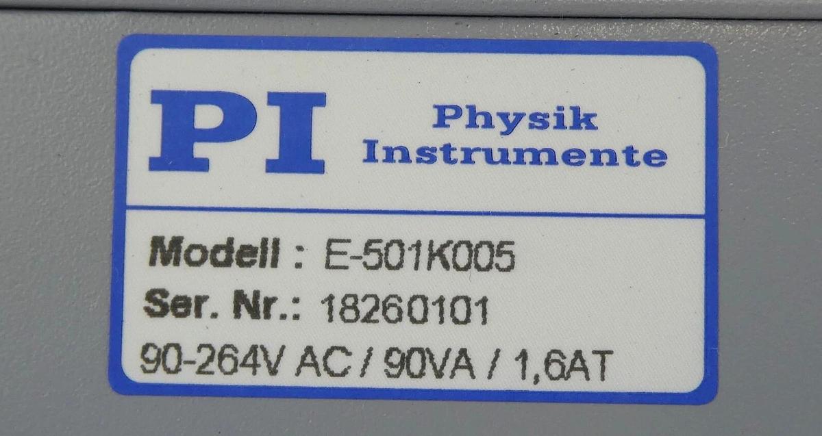 Used PI Physik Instrumente E-501K005 Amplifier Module LVPZT-AMPLIFIER Working Surplus