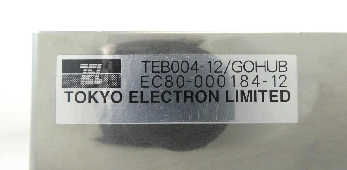 Used TEL Tokyo Electron EC80-000184-12 4-Port Hub TEB004-12/GOHUB PR300Z Working