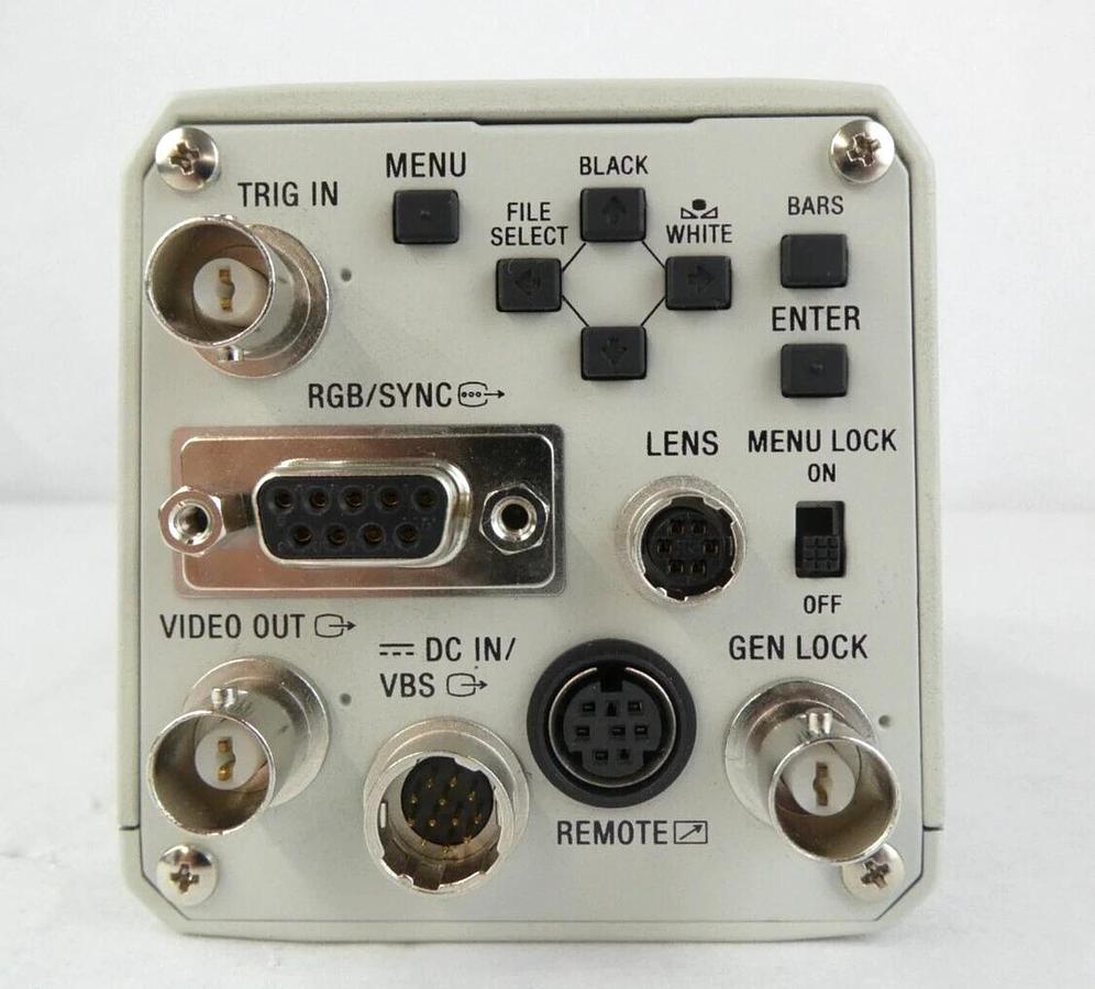 Used Sony DXC-990P 3CCD Camera Color ExwaveHAD DSP Inspection Working Surplus