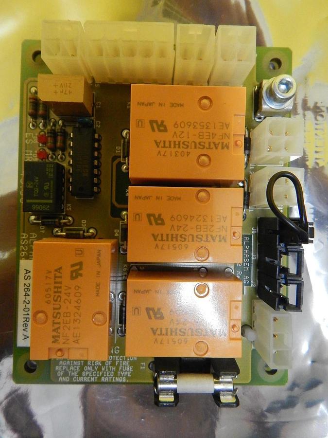 Used Alphasem AG AS264-2-01 Relay Board PCB AS264-2 Used Working