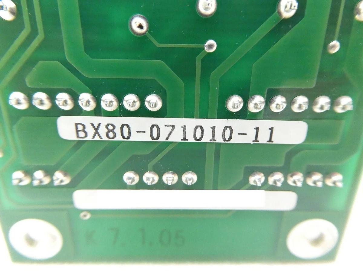 Used TEL Tokyo Electron BX80-071010-11 Interface PCB LM PRSS 2 Trias Working Spare