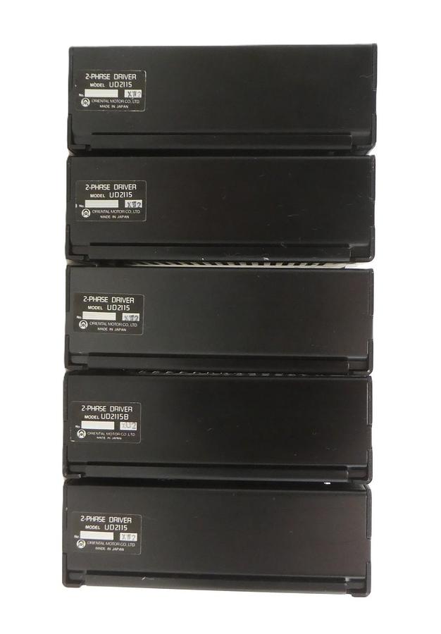 Used Vexta UD2115 Oriental Stepper 2-Phase Driver Lot of 5 Working