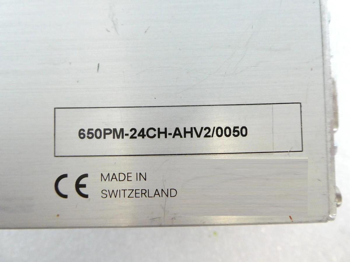 Used VAT 650PM-24CH-AHV2 Adaptive Pressure Controller PM-6 Working Surplus