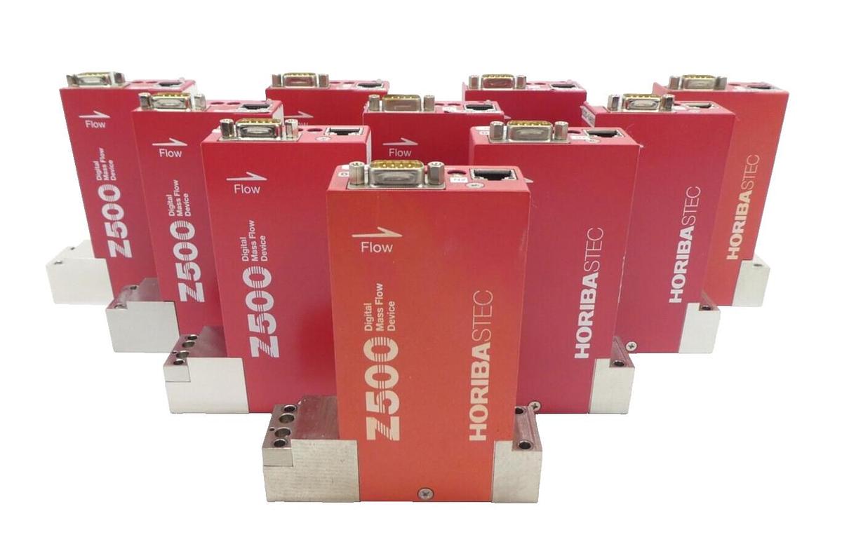 Used Horiba STEC Z500 Mass Flow Controller MFC SEC-Z512MG SEC-Z522MGN Lot of 10 Spare