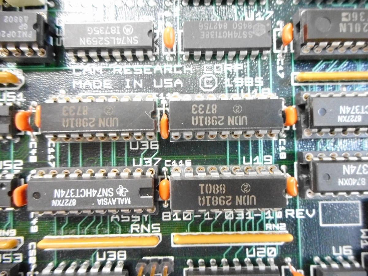 Used Lam Research 810-17031-1 Processor PCB Card 810-17052-9 ADIO-9 Untested AS-IS