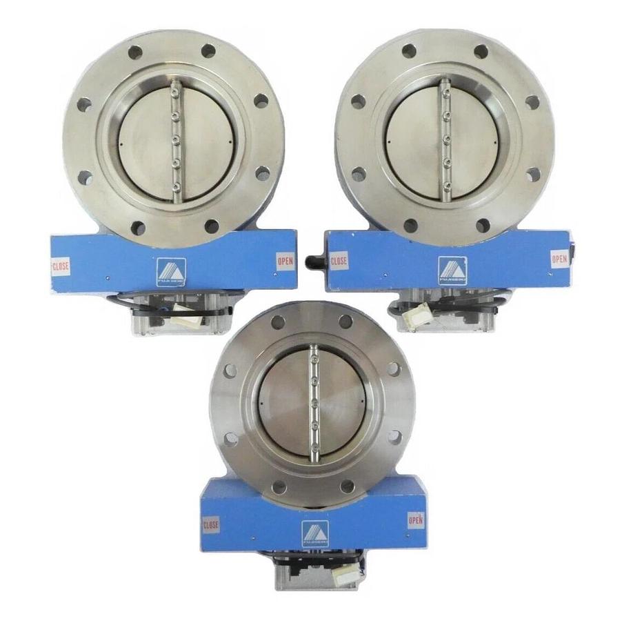Used Fuji Seiki 1011037 Pneumatic Throttle Valve NW100 ISO-LF QF100 Lot of 3 Working