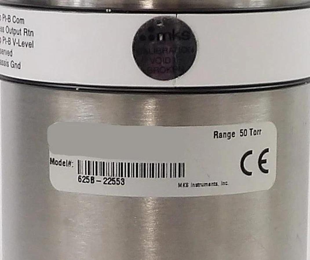 Used MKS Instruments 625B-22553 Baratron Capacitance Manometer Working Surplus