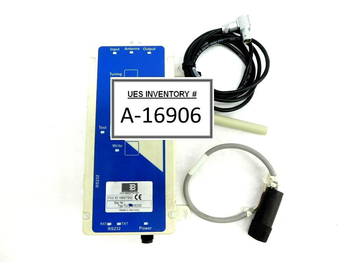 Used Brooks Automation TLG-I2-AMAT-R1 Transponder with Brooks Antenna ANT-2K15 Spare