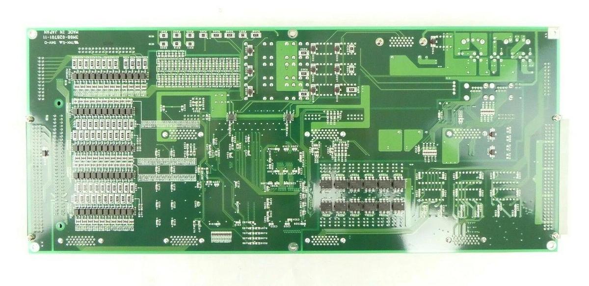Used TEL Tokyo Electron 3M80-001641-11 Gas PCB SW300B AIO2 FCS GIL22 Trias Working