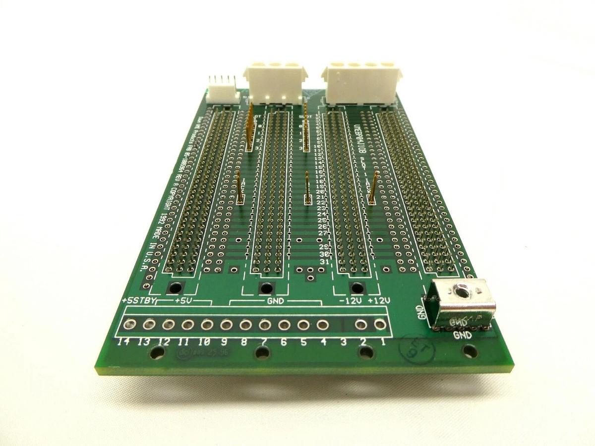 Used Dawn VMEBP04J1OB Backplane VME Board PCB Lam Research FPD Continuum Spare