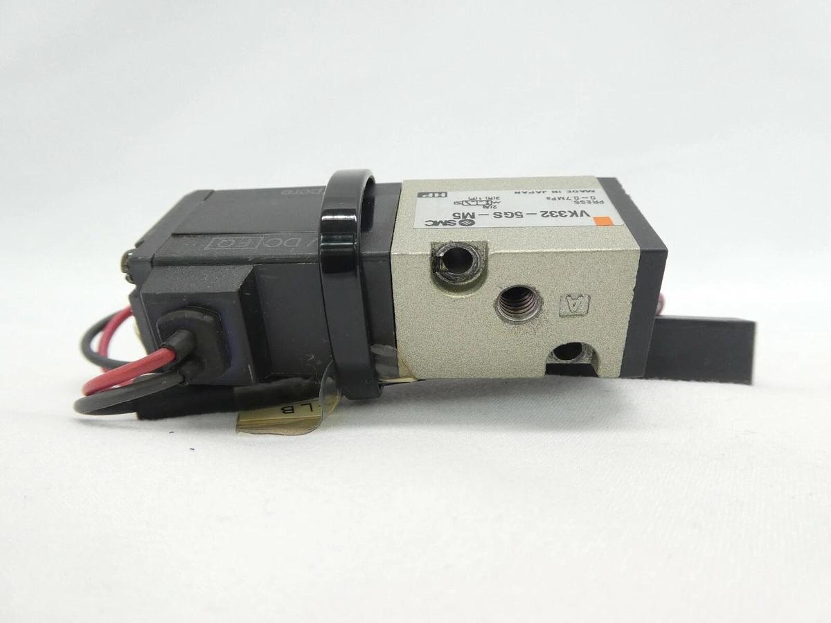 Used SMC VK332-5GS-M5 Solenoid Valve VK332 Lot of 27 Working Surplus