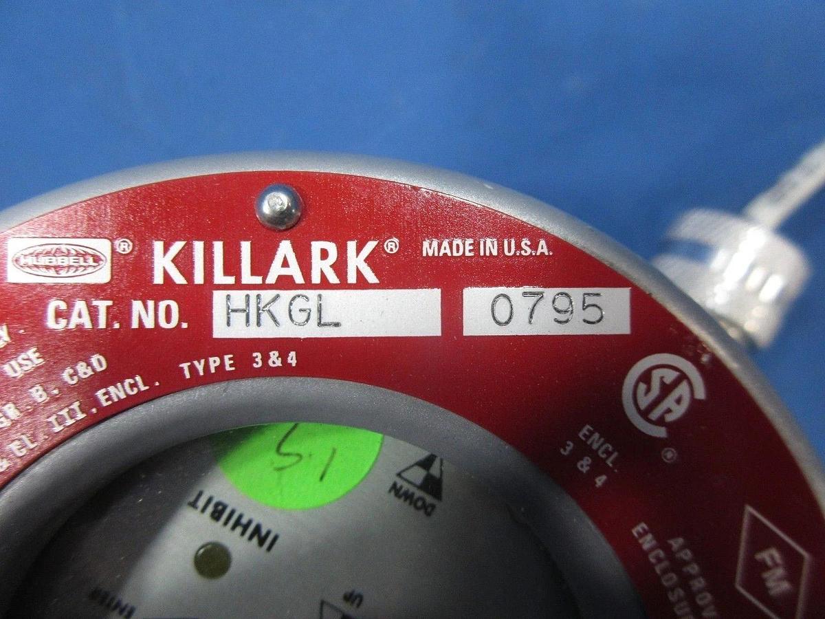 Used Killark Sieger 16431AAEB HKGL0795 HKB0495 Kokusai Zestone DD-1203V Used Working
