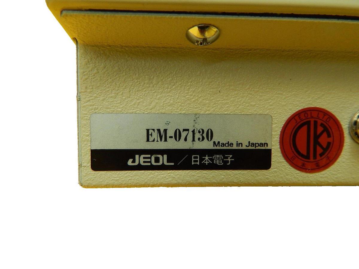 Used JEOL EM-07130 Microscope Controller fasTEM Panel TEM JEM-2010F Working