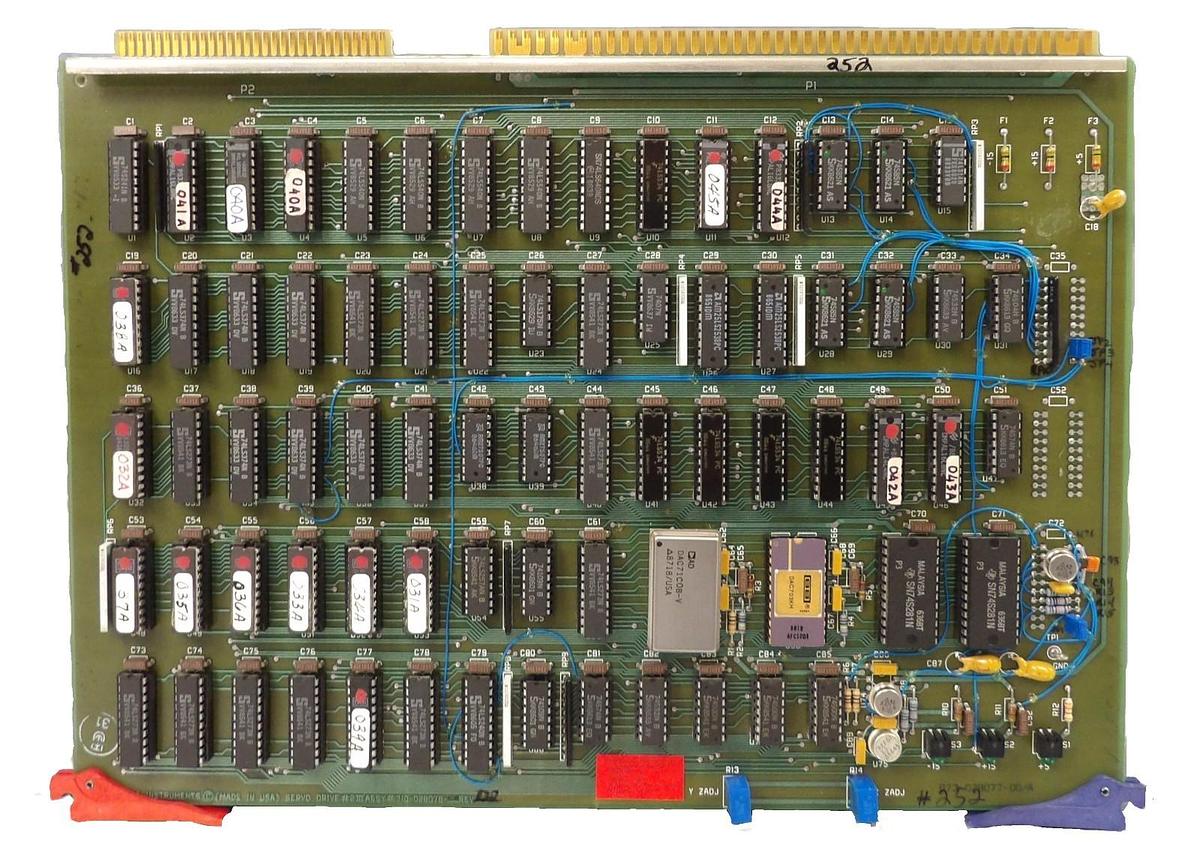 Used KLA Instruments 710-028078-00 Servo Drive #2 III PCB Card Working Surplus