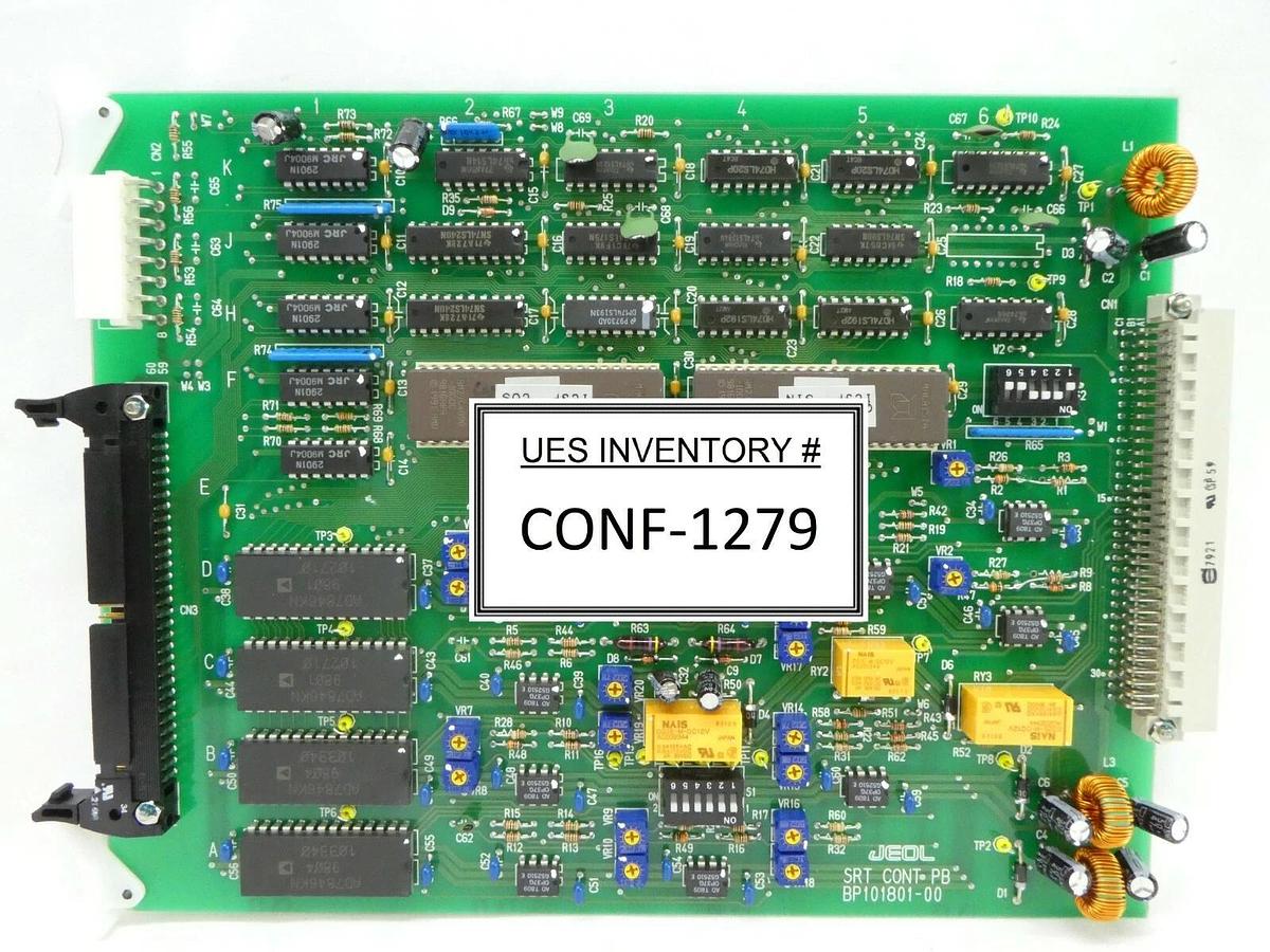 Used JEOL BP101801-00 SRT CONT PB PCB Card JWS-2000 Wafer Review SEM Working Spare