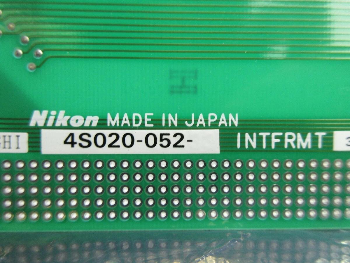 Used Nikon 4S020-052 Processor Board PCB INTFRMT NSR System Used Working