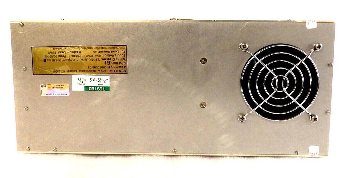 Used Semitool 900T0099-01 Computer 502 Control WIP Module LT 502 New Surplus