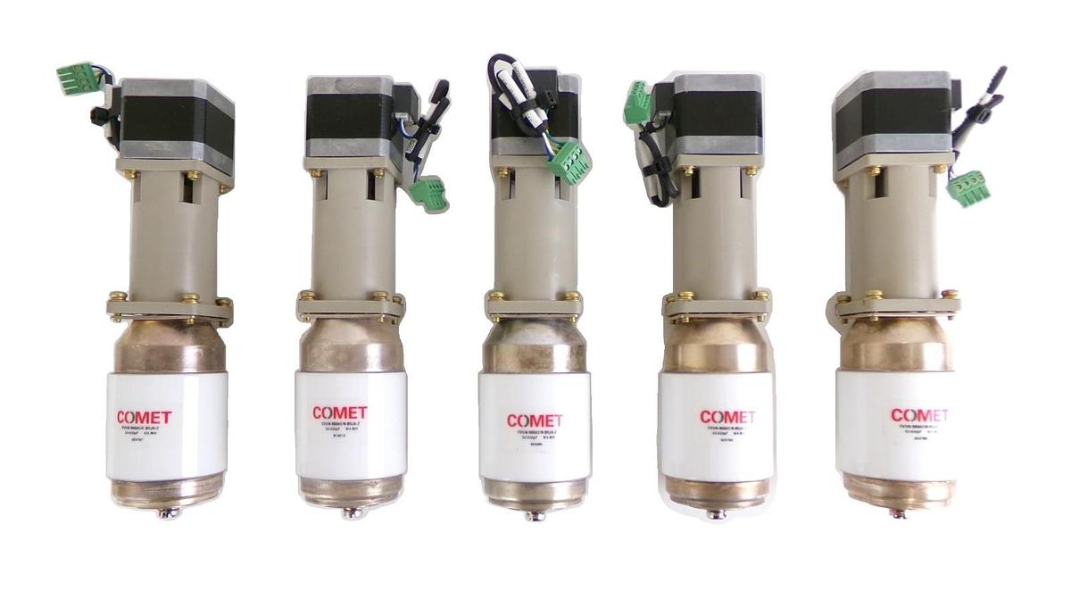 Used Comet CVUN-500AC/8-BGJA-Z RF Variable Vacuum Capacitor Lot of 5 Working