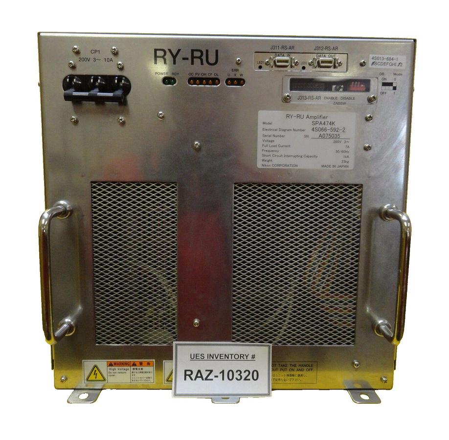 Used Nikon 4S066-592-2 RY-RU Amplifier Module SPA474K 4S013-684-1 NSR Series Working
