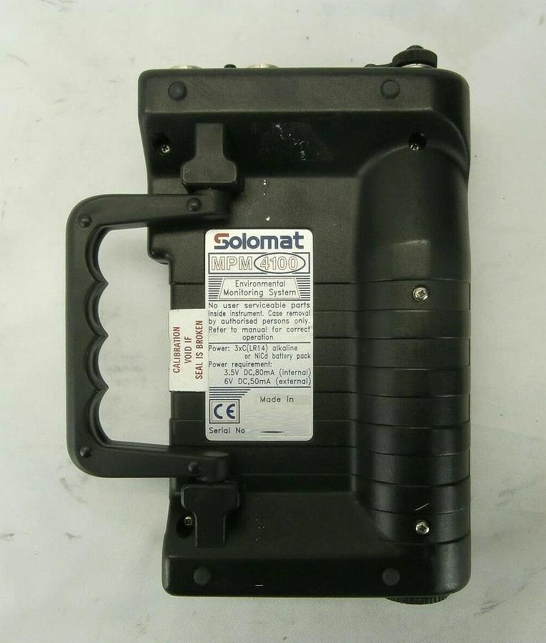 Used Solomat MPM 4100 Environmental Monitoring System with P355E Probe Tested Working