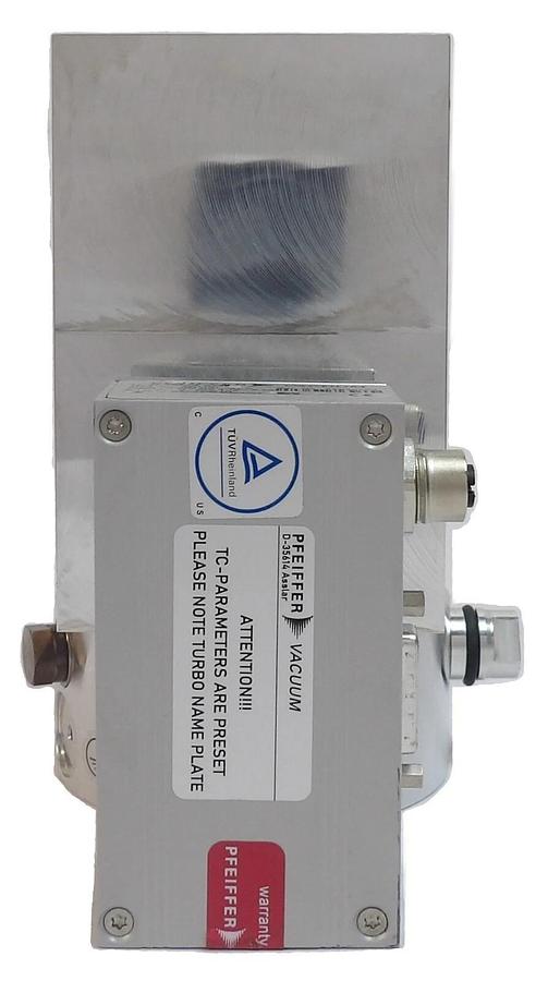 Used SplitFlow 80 Pfeiffer Vacuum PM P04 010 G Turbomolecular Pump TC 110 Working
