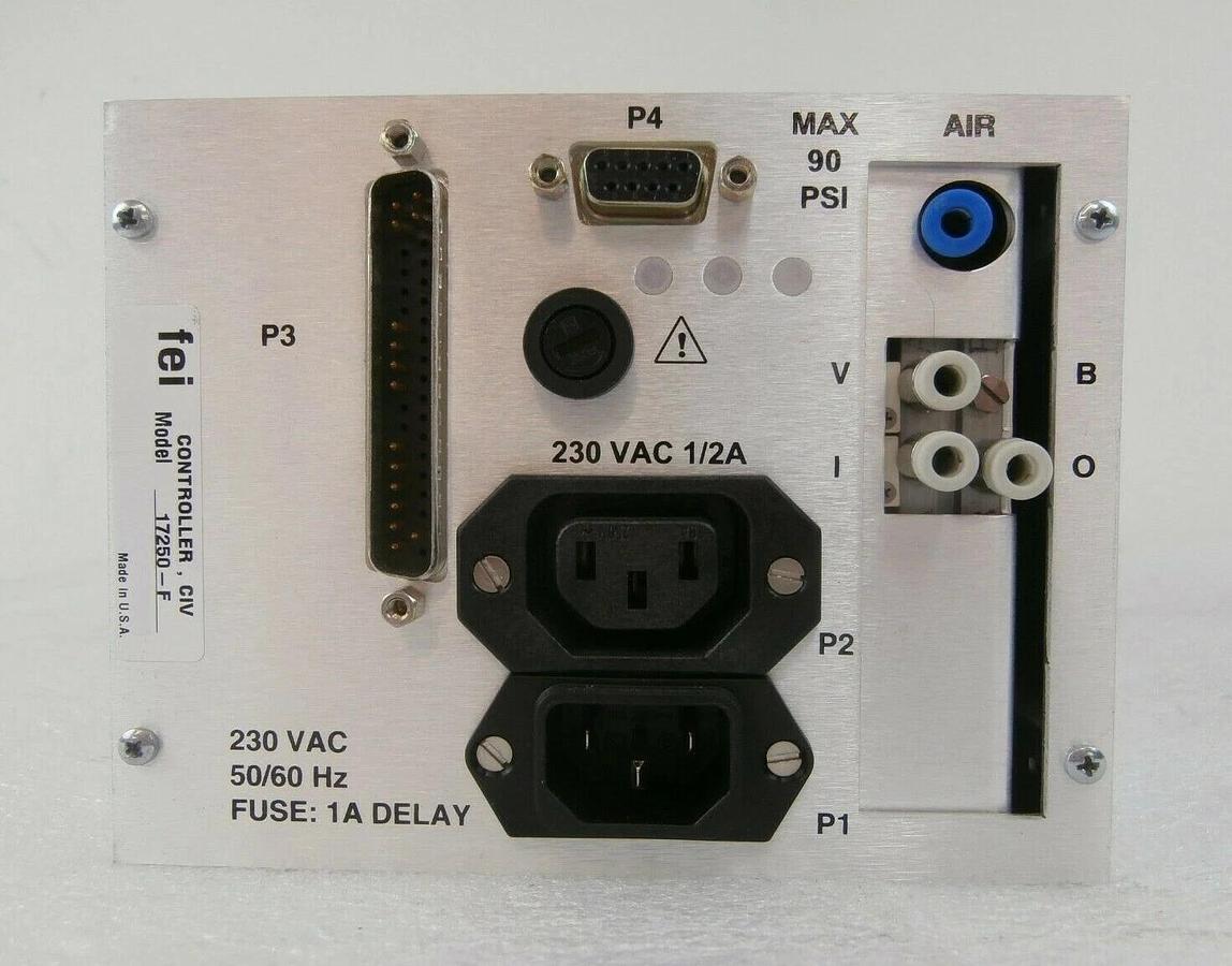 Used FEI Company 17250-F Gas Injection Controller Module CIV Working Surplus