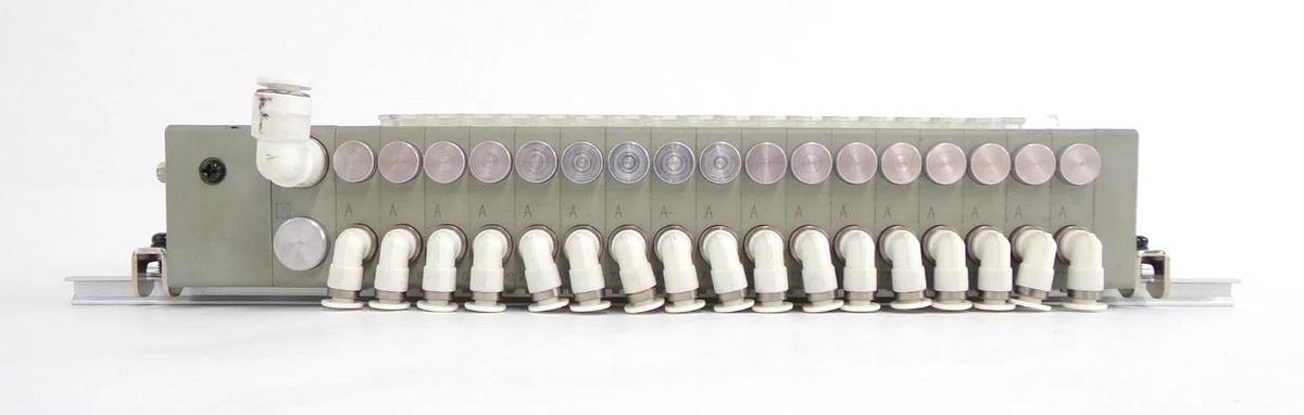 Used CKD N4S0-T30 17-Port Pneumatic Manifold Lot of 4 Working