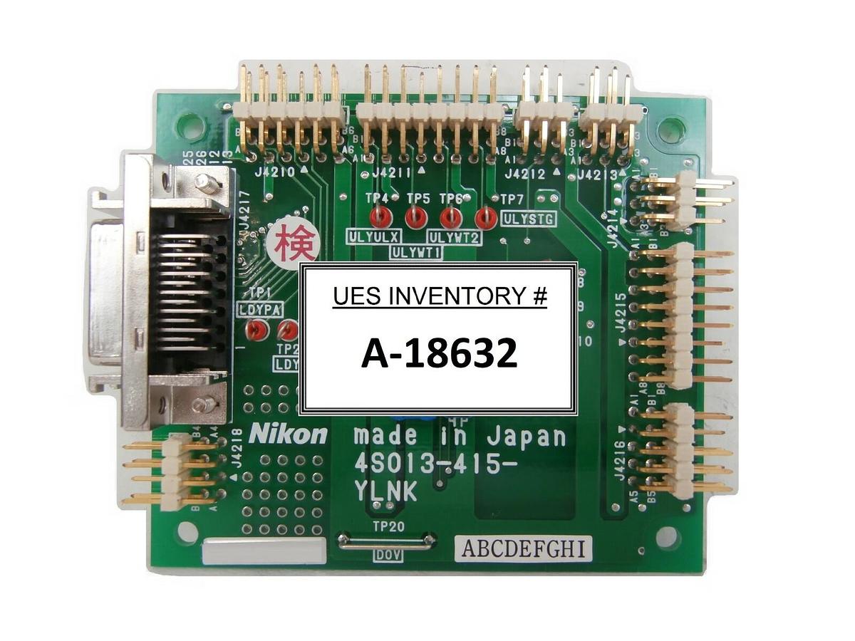 Used Nikon 4S013-415 Interface Connector Board PCB YLNK NSR-S306C Working Surplus