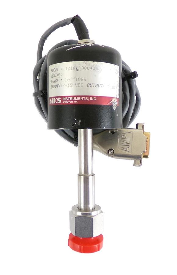Used MKS Instruments 121A Baratron Pressure Transmitter 10 Torr Working Surplus