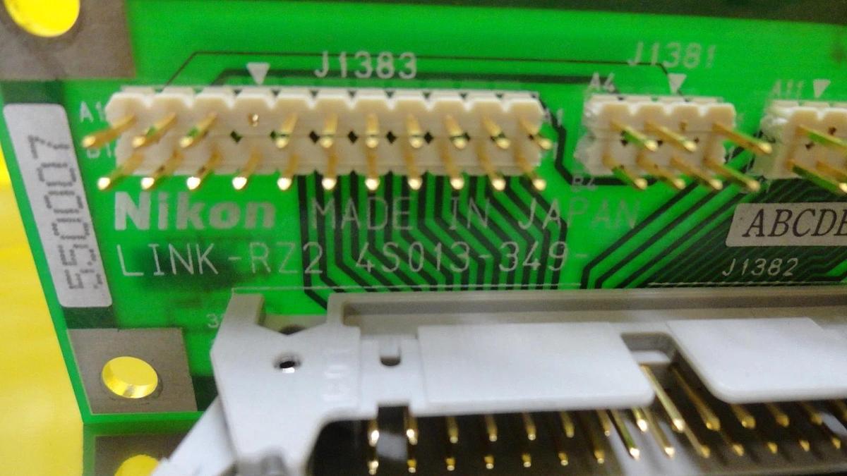 Used Nikon 4S013-349 Interface Board PCB LINK-RZ2 NSR Series Working Surplus