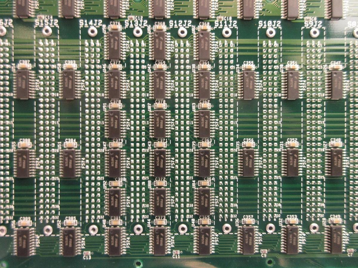 Used Nikon Precision 4S018-831 Backplane Interface Board PCB LIUBPB2X2 NSR Working