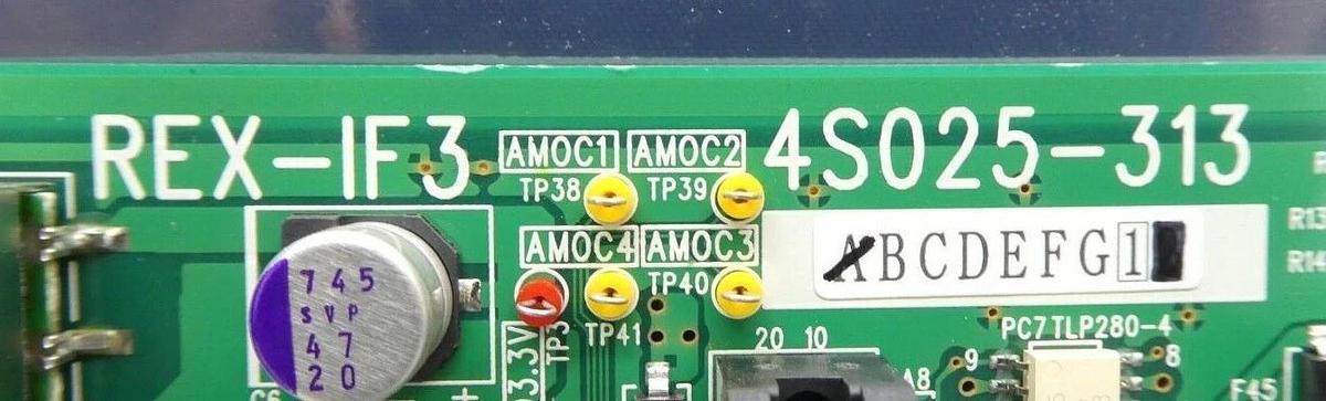 Used Nikon 4S025-313 REX-IF3 Interface PCB CSB07NK005A NSR Series Working Surplus