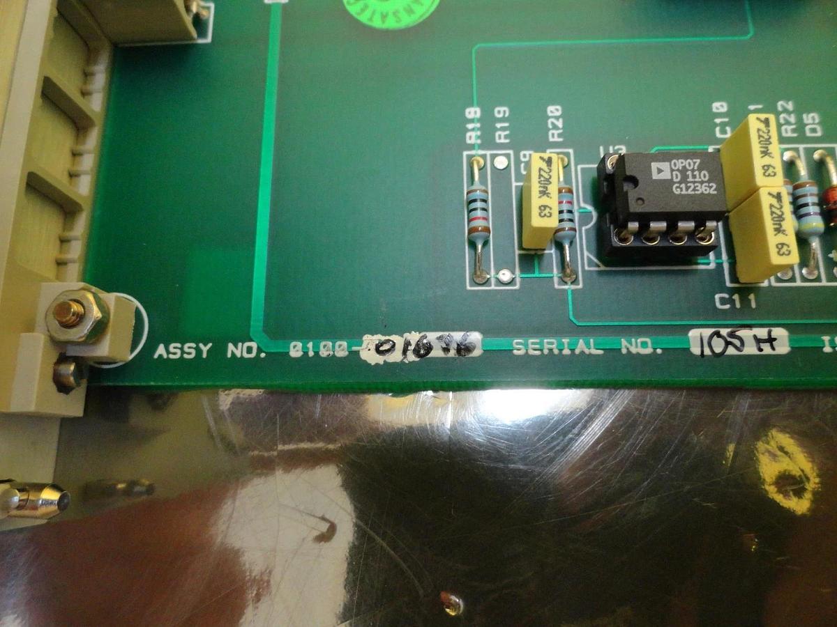Used AMAT Applied Materials 0100-01676 Decel/Focus PSU Interface PCB Card Working